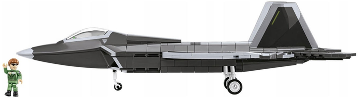 Klocki konstrukcyjne Cobi Armed Forces Raptor Lockheed F-22 695 elementów (5902251058555) - obraz 5