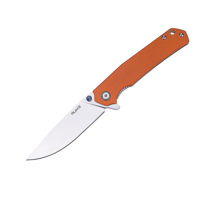 Ніж складаний Ruike Orange замок Frame lock P801-J - зображення 1