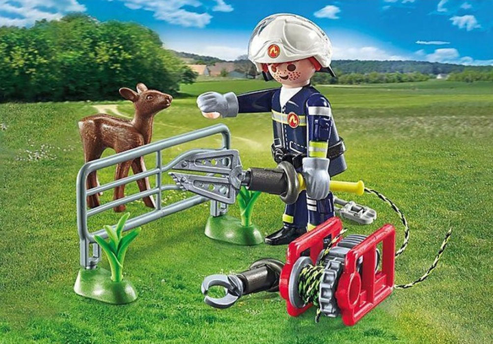 Zestaw figurek Playmobil Action Heroes Straż Pożarna Ratowanie Zwierząt (4008789714671) - obraz 4