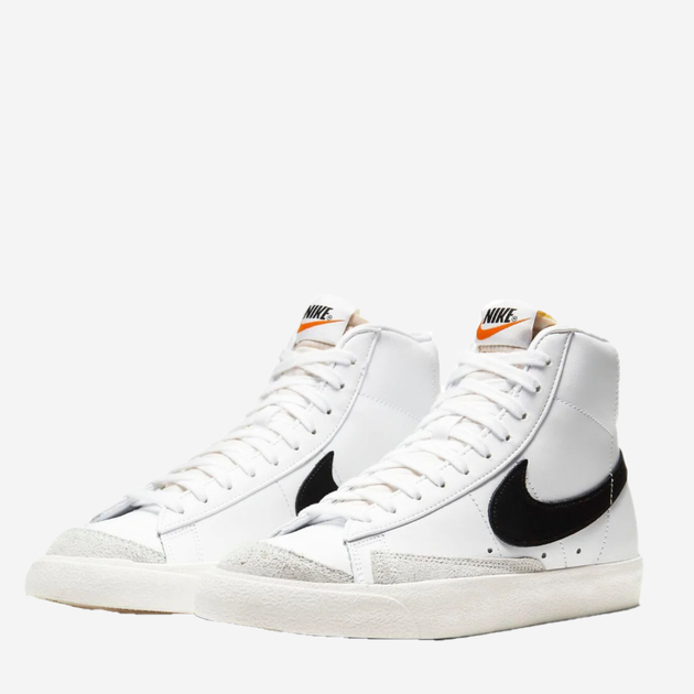 Tenisówki damskie skórzane wysokie Nike Blazer Mid 77 CZ1055-100 39 (8US) 25 cm Białe (194276153703) - obraz 2