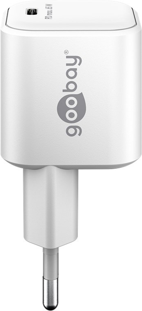 Ładowarka sieciowa Goobay USB-C PD GaN Fast Charger Nano 65W White - obraz 3