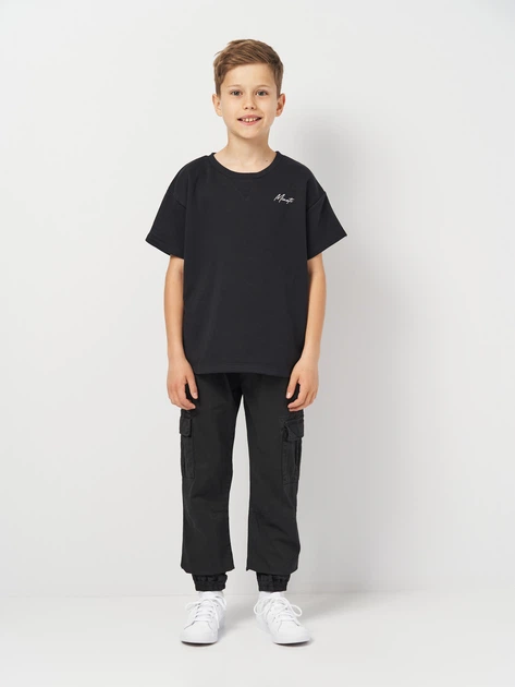 Детские брюки-карго для мальчика Minoti 17PANT 52 40419JNR 98-104 см Черные (5063025261035) - Фото 2 Детские брюки-карго для мальчика Minoti 17PANT 52 40419JNR 98-104 см Черные (5063025261035) - изображение 2