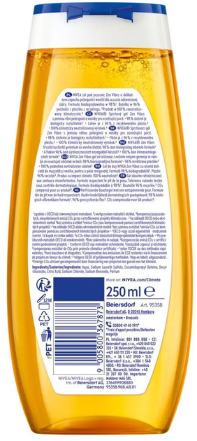 Żel pod prysznic Nivea Zen Vibes 250 ml (9005800367873) - obraz 2