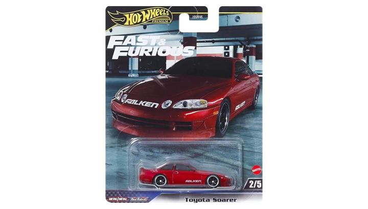 Машинка Premium Hot Wheels Toyota Soarer Fast & Furious 1:64 HRT95