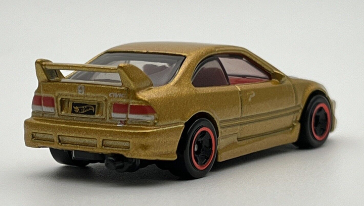 Машинка Базова Hot Wheels Honda Civic Si J-Imports 1:64 HTC41 Gold