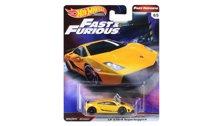 Машинка Premium Hot Wheels Lamborghini Gallardo LP 570-4
