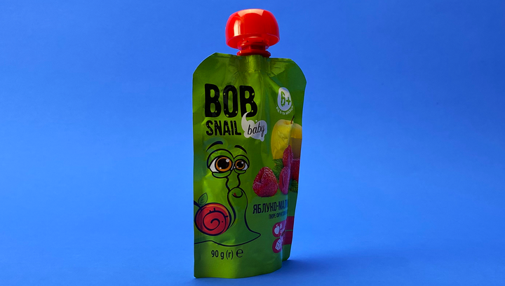 Пюре Фруктовое Bob Snail Яблуко-Малина для Дітей від 6 Місяців - Фото 4 Пюре Фруктовое Bob Snail Яблуко-Малина для Дітей від 6 Місяців - зображення 4