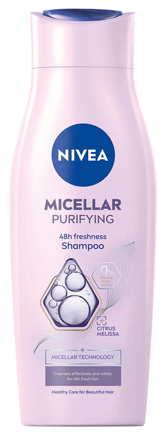 Szampon do włosów Nivea Micellar Purifying 400 ml (9005800368894) - obraz 1
