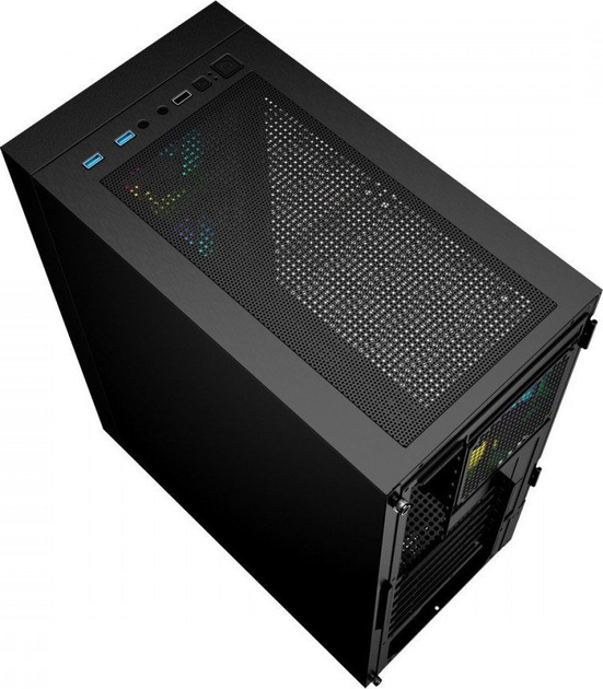 Корпус Gembird Fornax 4000 ARGB Black (CCC-FC-4000) - зображення 4