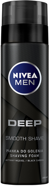 Піна для гоління Nivea Men Deep 200 мл (5900017061894) - зображення 1
