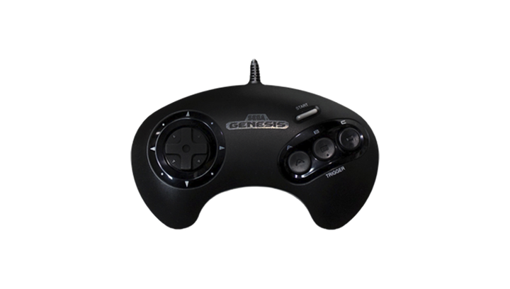 Набір Консоль Sega Mega Drive 2 MK-1631 Genesis USA Black Б/У + Геймпад Дротовий - Фото 3 Набір Консоль Sega Mega Drive 2 MK-1631 Genesis USA Black Б/У + Геймпад Дротовий - зображення 3