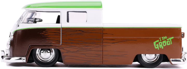 Samochód Jada Marvel Guardians of the Galaxy Volkswagen Pickup + figurka Groota 1:24 (4006333070433) - obraz 8