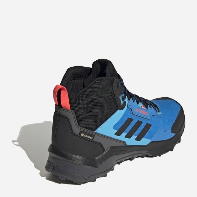 Чоловічі черевики для трекінгу з Gore-Tex adidas Terrex Ax4 Mid Gtx GZ3003 41.5 Сині (4065419739251) - зображення 4
