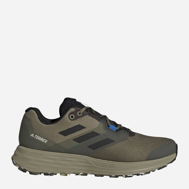 Buty do biegania męskie po górach Adidas Terrex Two Flow H05844 39.5 Oliwkowe (4065418078726) - obraz 1