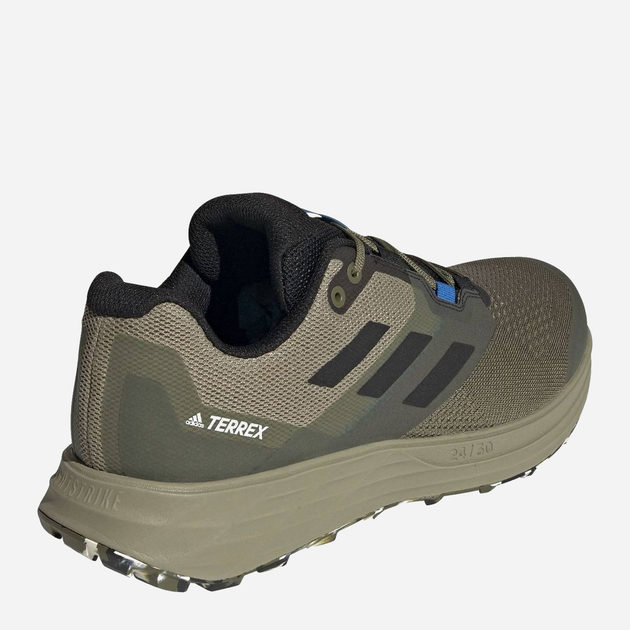 Buty do biegania męskie po górach Adidas Terrex Two Flow H05844 39.5 Oliwkowe (4065418078726) - obraz 2