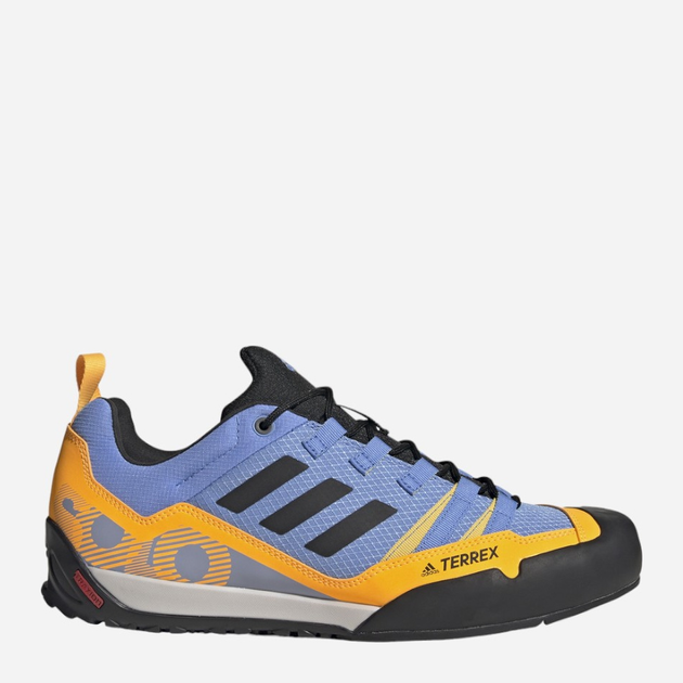 Buty sportowe trekkingowe męskie Adidas Terrex Swift Solo 2 HR1303 39.5 Błękitny/Pomarańczowy (4066749956493) - obraz 1
