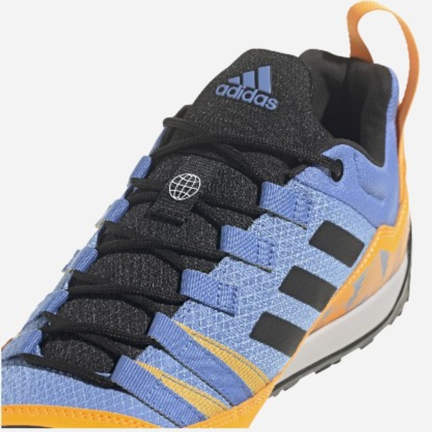 Чоловічі кросівки для туризму adidas Terrex Swift Solo 2 HR1303 40 Блкитний/Жовтий (4066749960261) - зображення 6