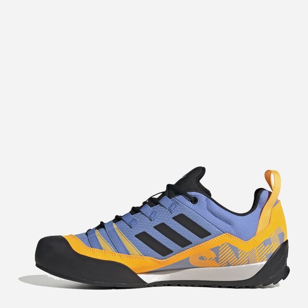 Buty turystyczne męskie adidas Terrex Swift Solo 2 HR1303 40.6 Niebieski/Pomarańczowy (4066749956509) - obraz 3