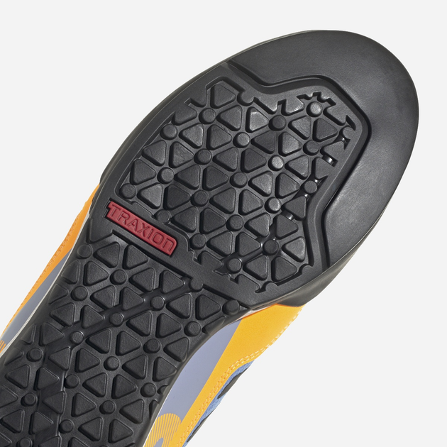 Buty turystyczne męskie adidas Terrex Swift Solo 2 HR1303 40.6 Niebieski/Pomarańczowy (4066749956509) - obraz 5