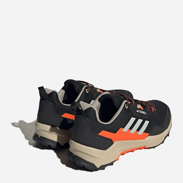 Чоловічі кросівки для туризму adidas Terrex Ax4 IF4867 40.5 Чорний/Помаранчевий (4066757000935) - зображення 4