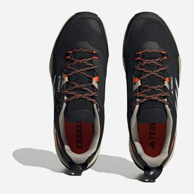 Чоловічі кросівки для туризму adidas Terrex Ax4 IF4867 44.5 Чорний/Помаранчевий (4066757000829) - зображення 5