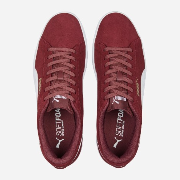 Чоловічі кеди низькі Puma Smash 3.0 390984-05 42.5 Червоні (4065452650988) - зображення 4