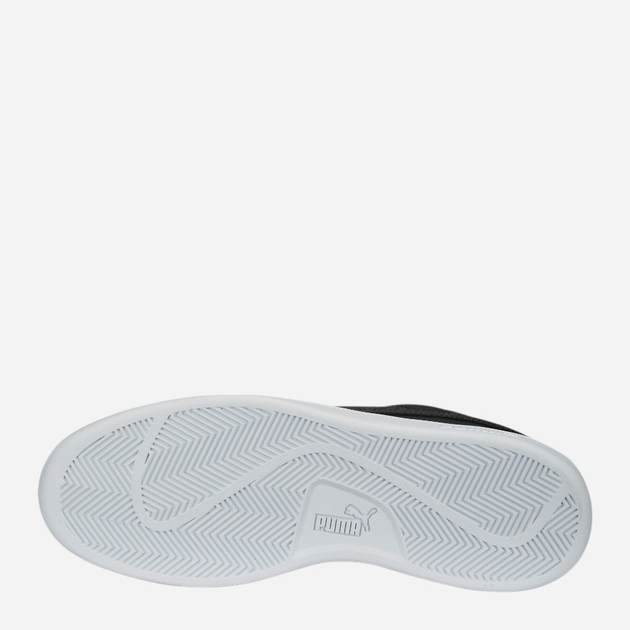 Підліткові кеди для хлопчика Puma Smash 3.0 L 390987-02 35.5 Чорні (4065452547929) - зображення 6