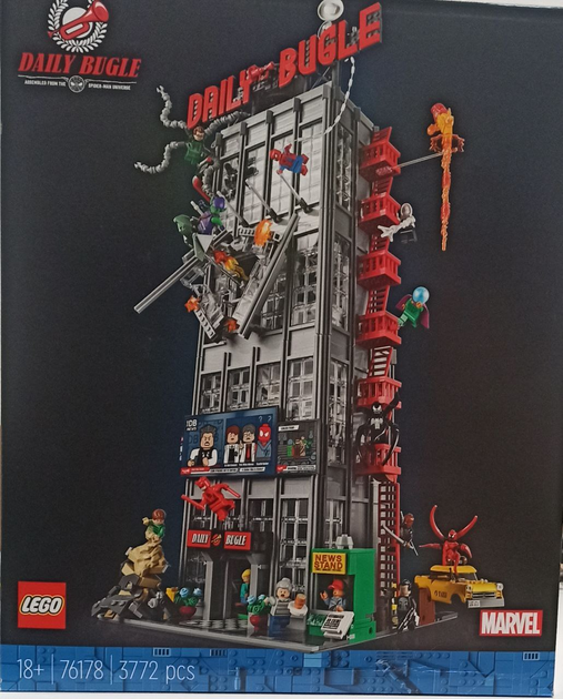 Zestaw klocków Lego Marvel Spider-Man Daley Bugle 3772 części (76178) (955555904167283) - Outlet - obraz 2