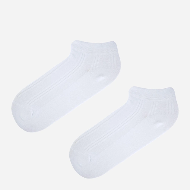 Шкарпетки жіночі короткі Noviti ST001-U-01 35-38 Білі (5905204304310) - зображення 2