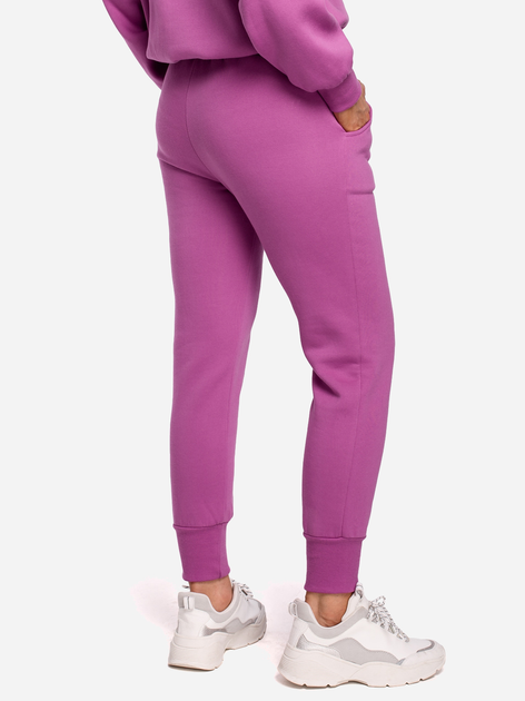 Спортивні штани жіночі Made Of Emotion M535 M Лавандові (5903068491375) - зображення 2
