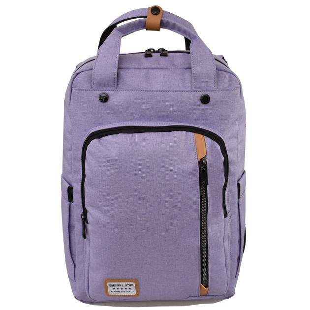 Дорожній рюкзак Semi Line L2005-9 Фіолетовий (5903563200595) - зображення 1
