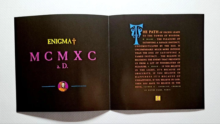 Enigma – MCMXC a.D. (1990) Audio CD – фото, отзывы, характеристики
