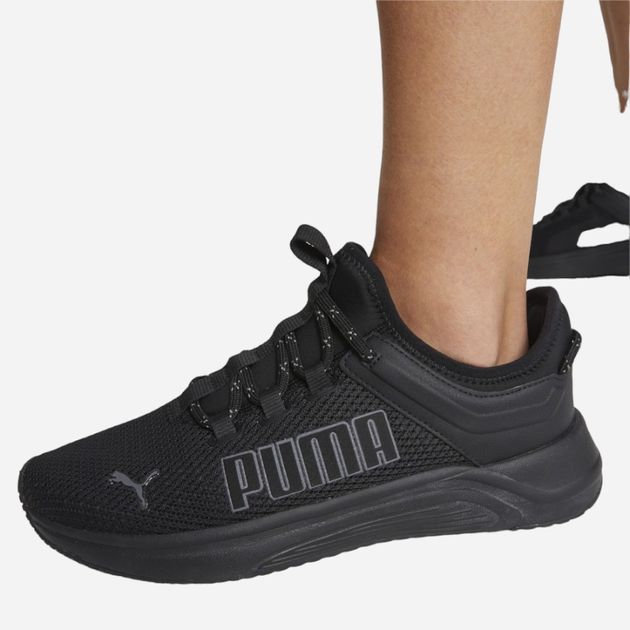 Чоловічі кросівки для бігу Puma Softride Astro Slip 378799-01 42.5 Чорні (4099683319062) - зображення 2