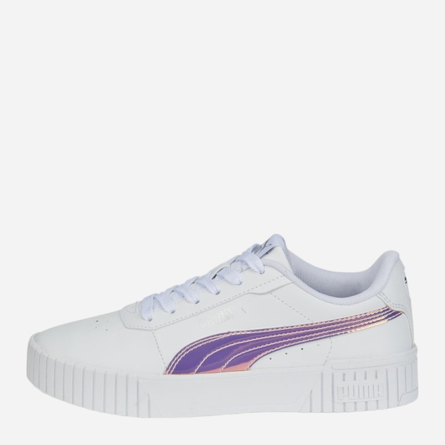 Жіночі кеди низькі Puma Carina 2.0 Holo Jr 387985-01 37 Білі (4065449615204) - зображення 1