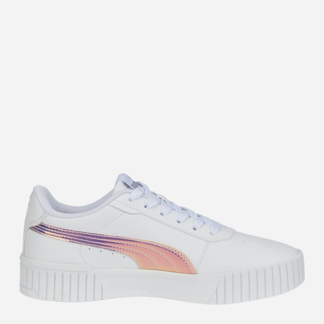 Tenisówki damskie z eko skóry Puma Carina 2.0 Holo Jr 387985-01 38.5 Białe (4065449615235) - obraz 2