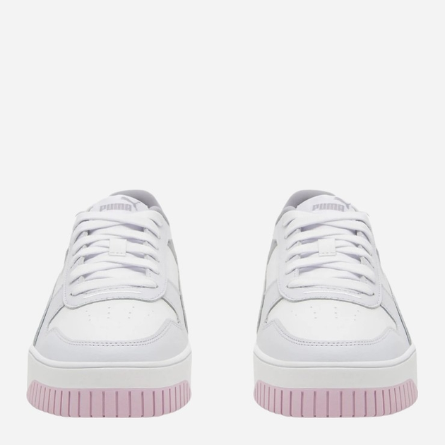 Жіночі кеди низькі Puma Carina Street 389390-23 40 (6.5UK) Білий/Сірий/Рожевий (4099686517946) - зображення 4