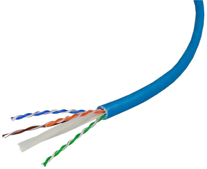 Kabel Digitus Cat 6a U/UTP Dca solid wire AWG 23/1 LSOH 100 m Fioletowy (DK-1614-A-VH-1) - obraz 1