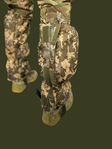 Гамаши Бахилы водонепроницаемые тактические пиксель мм14 - изображение 2