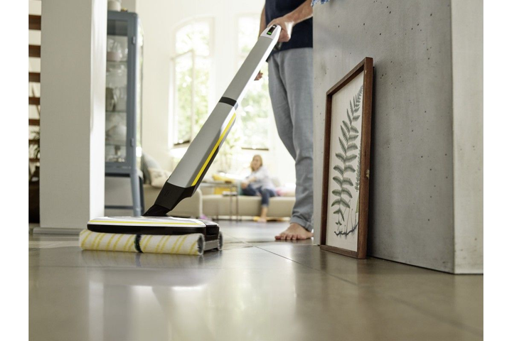 Підлогомийна машина Karcher FC 7 Cordless, вода -0.4л, автон. робота до 45хв, вага-4.3кг, срібний - изображение 10
