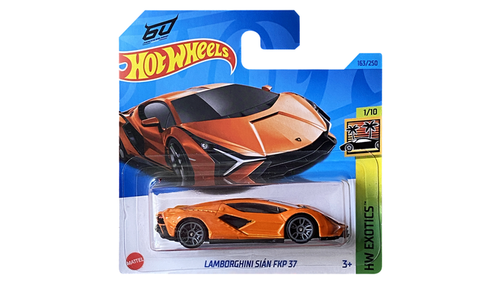 Машинка Базова Hot Wheels Lamborghini Sian FKP 37 Exotics 1:64