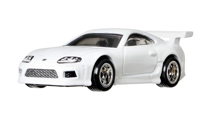 Машинка Premium Hot Wheels Toyota Supra Toyota 1:64 GRJ96 White - Фото 3 Машинка Premium Hot Wheels Toyota Supra Toyota 1:64 GRJ96 White - зображення 3