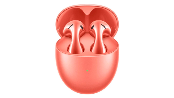 Навушники Бездротовий Huawei Freebuds 5 Coral Orange - Фото 3 Навушники Бездротовий Huawei Freebuds 5 Coral Orange - зображення 3