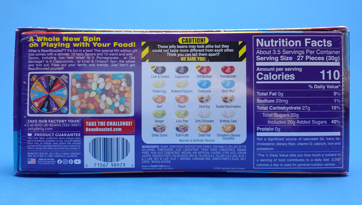 Цукерки Jelly Belly Рулетка Bean Boozled 100g 1шт - зображення 3