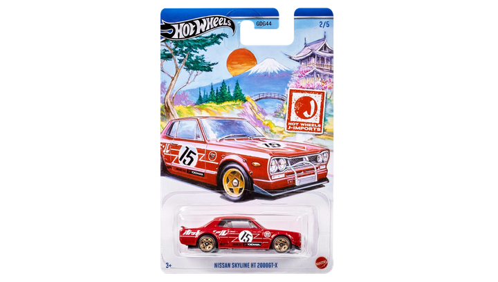 ミニカー Hot Wheels Nissan Skyline HT 2000GT-X Тематична Машинка Hot Wheels Nissan Skyline HT 2000GT-X J-Imports