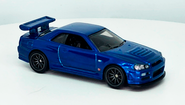 ホットウィール　ニッサン　スカイライン　GTR BNR34 NISMO ニスモ仕様のスカイラインGT-R R32とR34が激アツ！ 4月もワクワクな