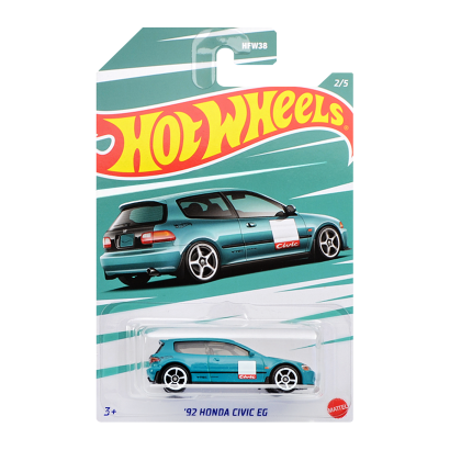 Тематическая Машинка Hot Wheels '92 Honda Civic EG Honda 1:64