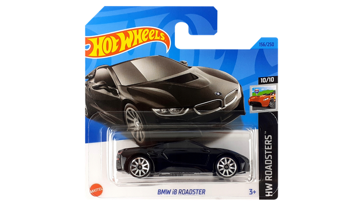 Машинка Базова Hot Wheels BMW i8 Roadster Roadsters 1:64 HKK13