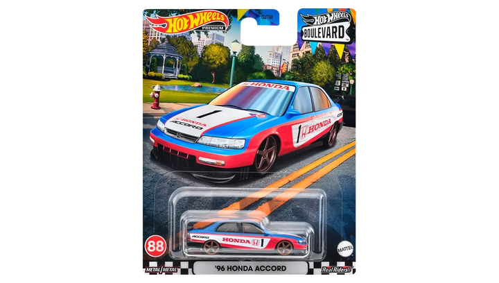 Машинка Premium Hot Wheels '96 Honda Accord Boulevard 1:64