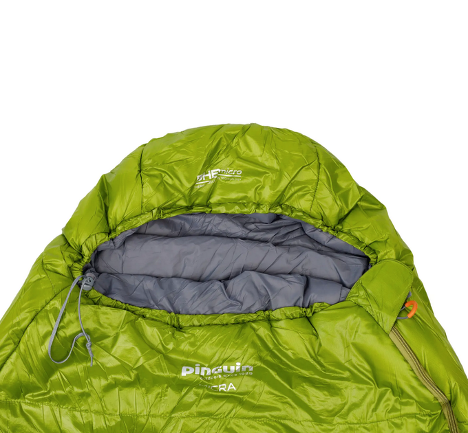 Спальний мішок Pinguin Micra (6/1°C), 195 см, Right Zip, Green (PNG 230444) - зображення 7