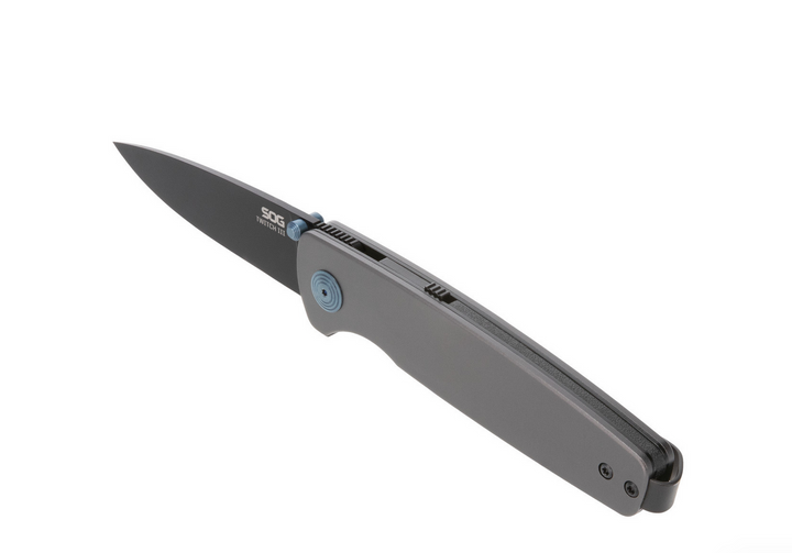 Складной нож SOG Twitch III, Blue/Grey (SOG 11-15-03-43) - изображение 2